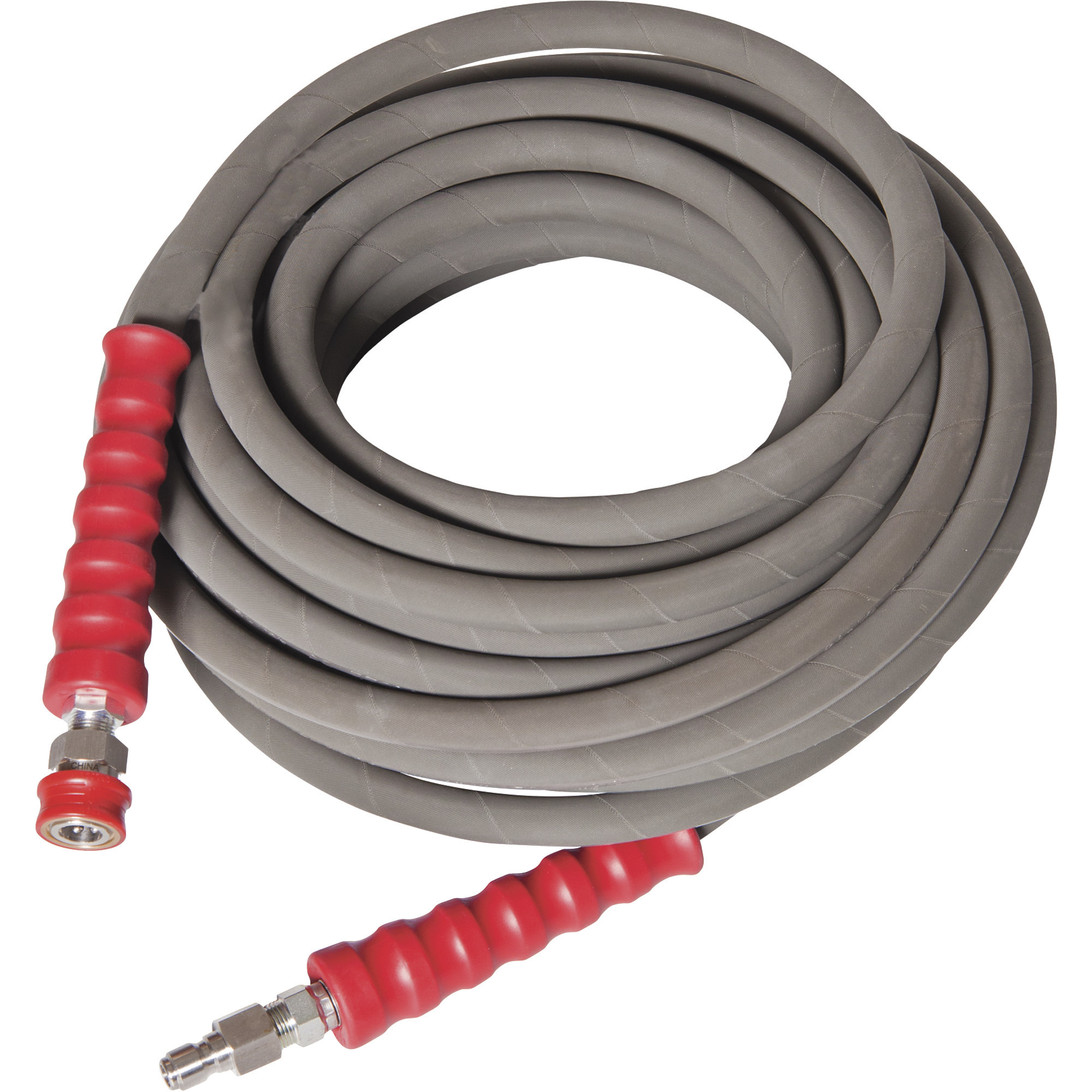 NorthStar Hot Water Nonmarking Pressure Washer Hose, 6000 PSI, 50ft. x 3/8in.